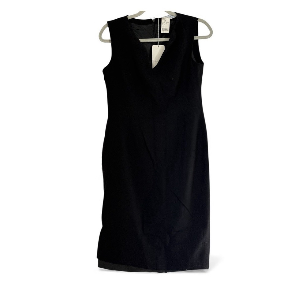 VTG NWT Barneys NY Normale Classics Black Cocktail Dress Italy SZ 10 FREE SHIP - Picture 2 of 3